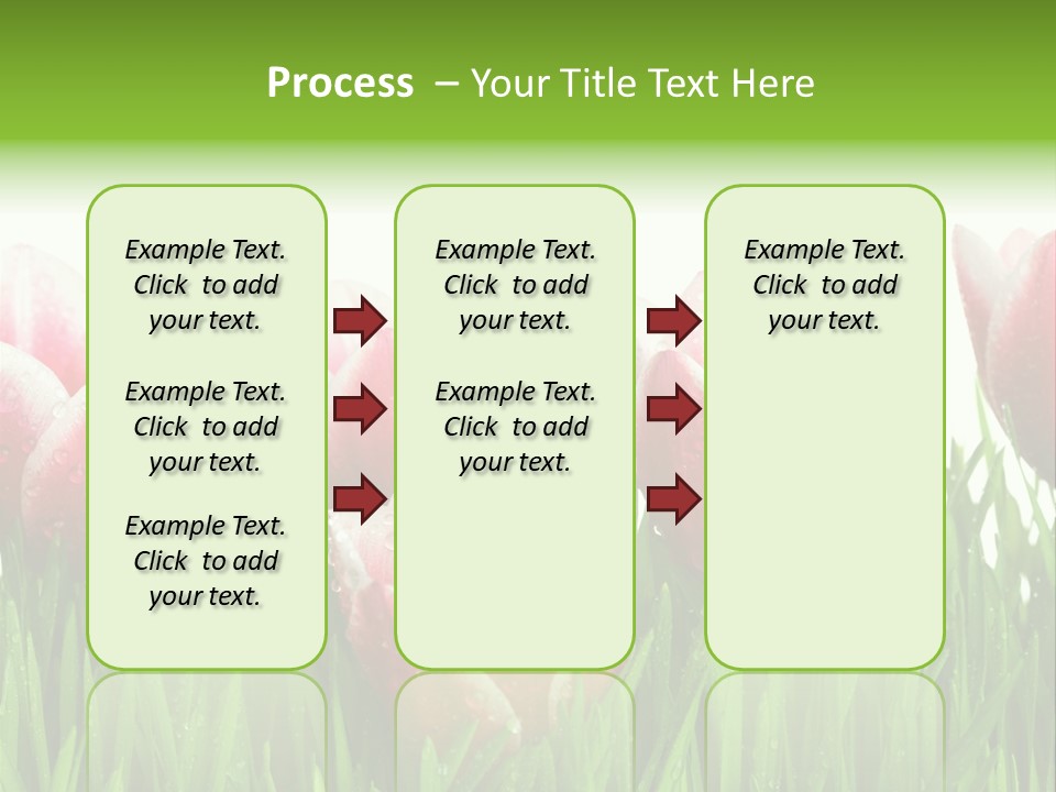 Water Raindrop Drop PowerPoint Template