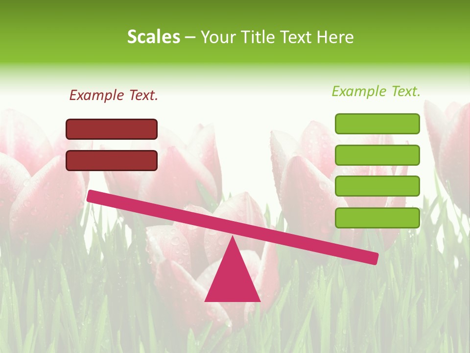 Water Raindrop Drop PowerPoint Template