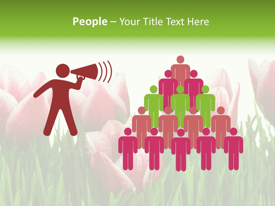 Water Raindrop Drop PowerPoint Template