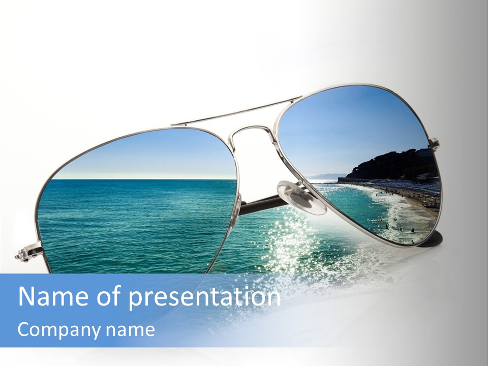 Sand Nature Summer PowerPoint Template