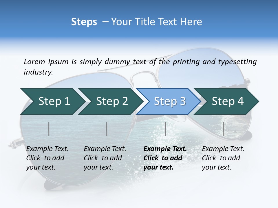 Sand Nature Summer PowerPoint Template