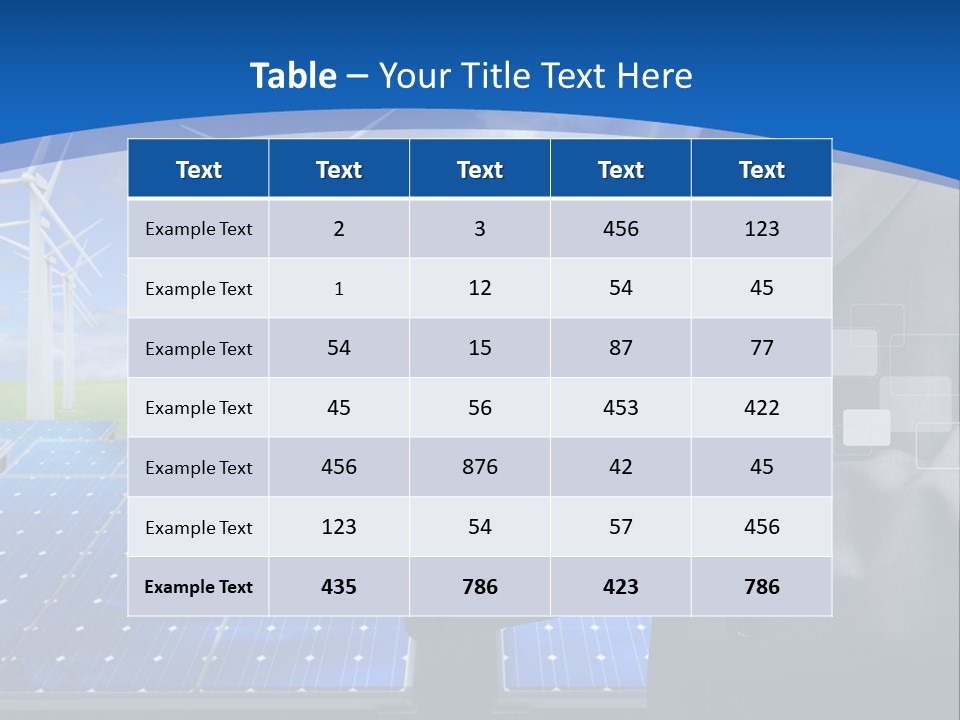 Sustainability Success Generation PowerPoint Template