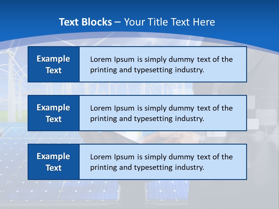 Sustainability Success Generation PowerPoint Template