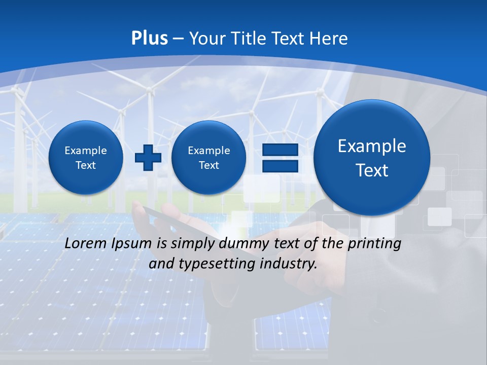 Sustainability Success Generation PowerPoint Template