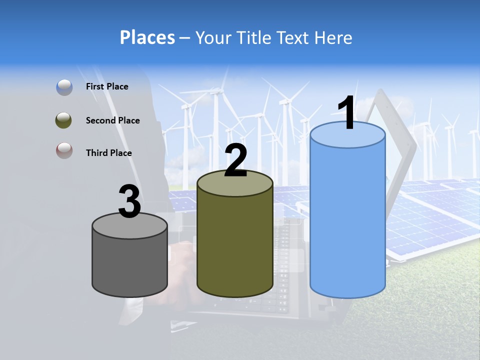 Success Supply Businessman PowerPoint Template