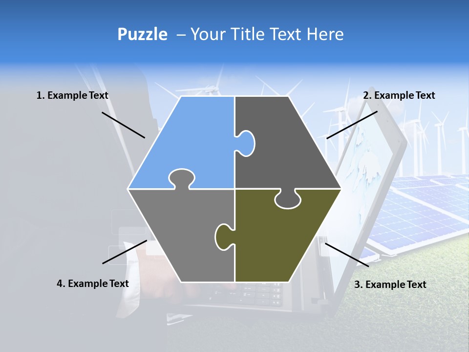 Success Supply Businessman PowerPoint Template