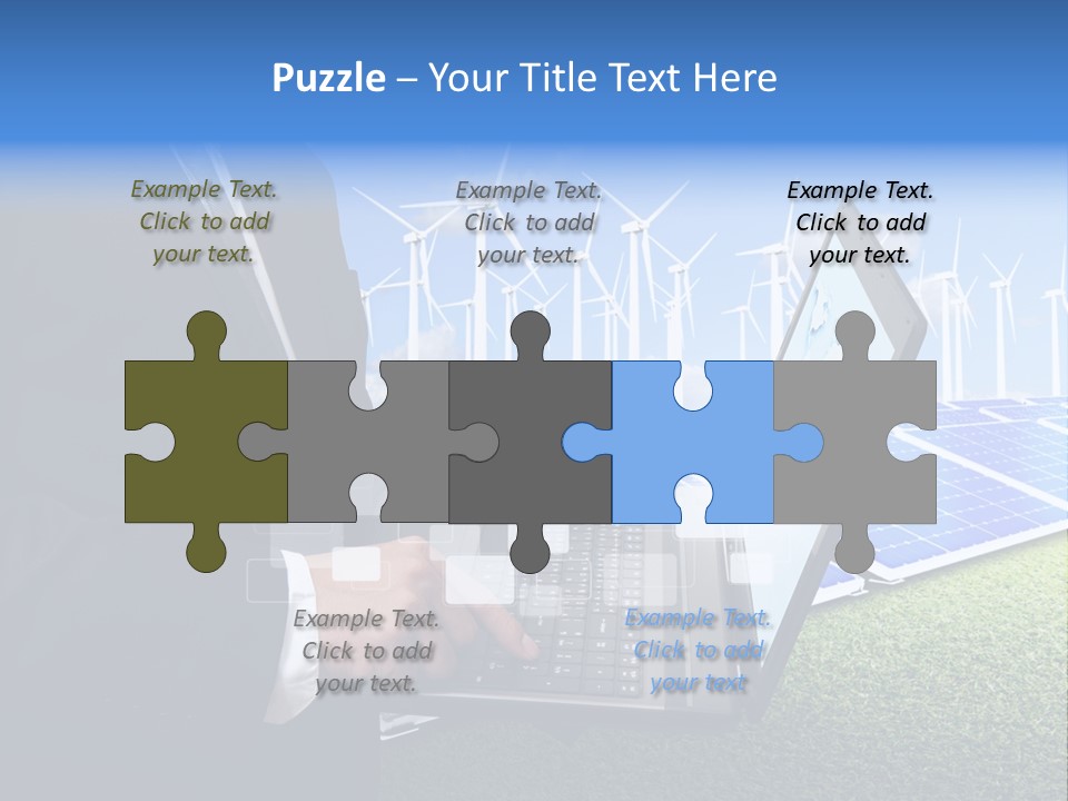 Success Supply Businessman PowerPoint Template