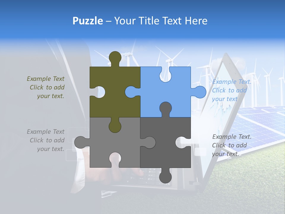 Success Supply Businessman PowerPoint Template