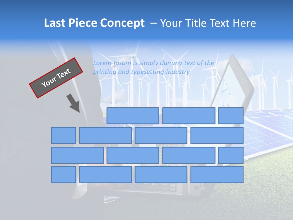 Success Supply Businessman PowerPoint Template