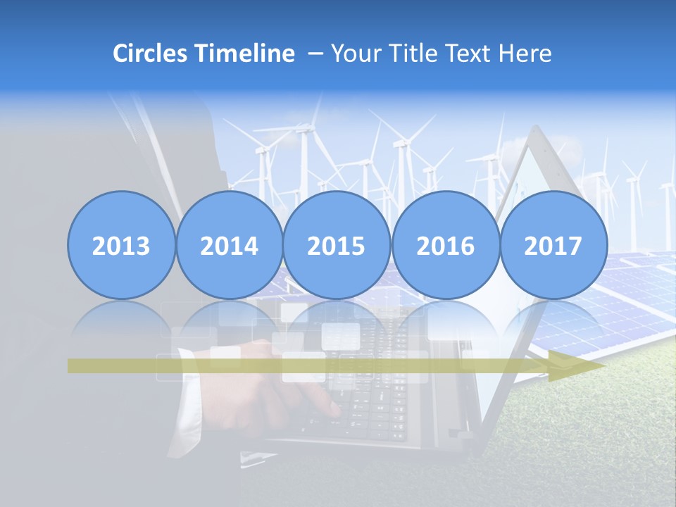 Success Supply Businessman PowerPoint Template