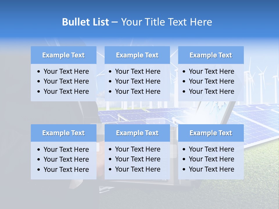 Success Supply Businessman PowerPoint Template