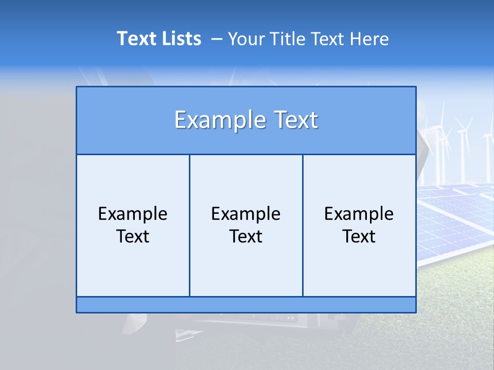 Success Supply Businessman PowerPoint Template