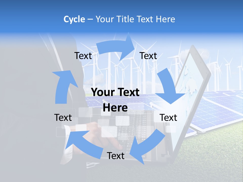 Success Supply Businessman PowerPoint Template