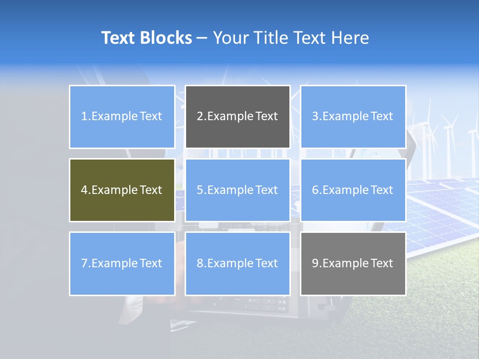 Success Supply Businessman PowerPoint Template