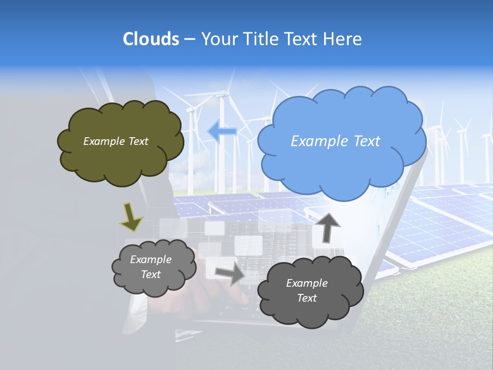 Success Supply Businessman PowerPoint Template