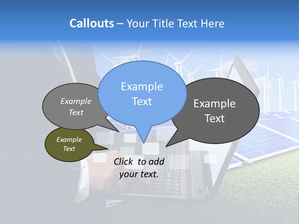 Success Supply Businessman PowerPoint Template