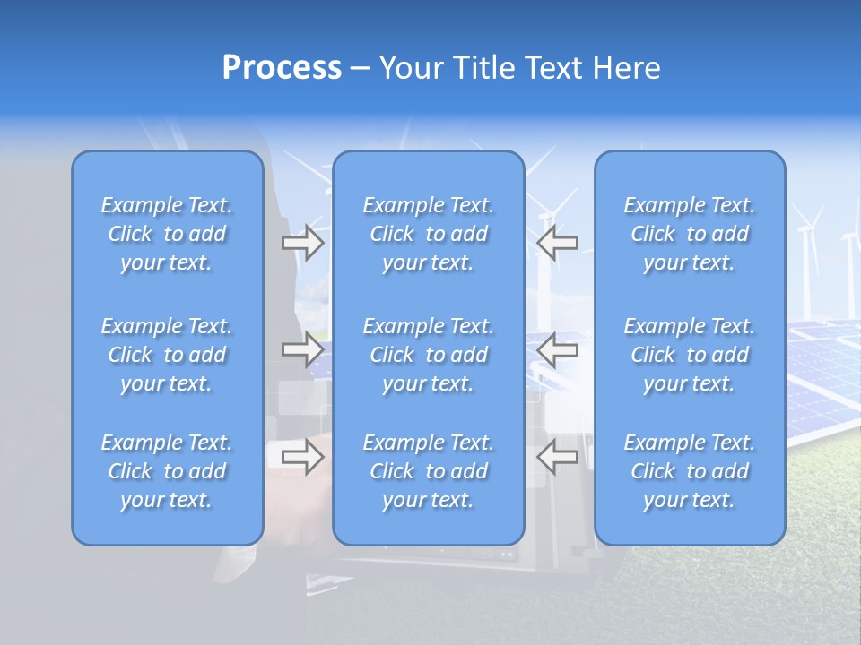Success Supply Businessman PowerPoint Template