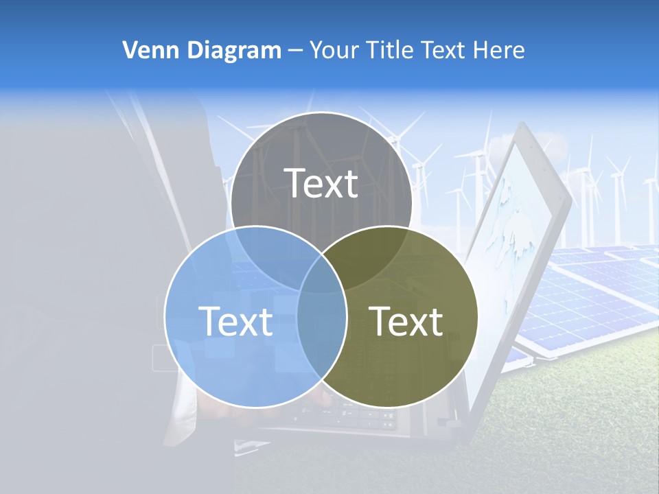Success Supply Businessman PowerPoint Template