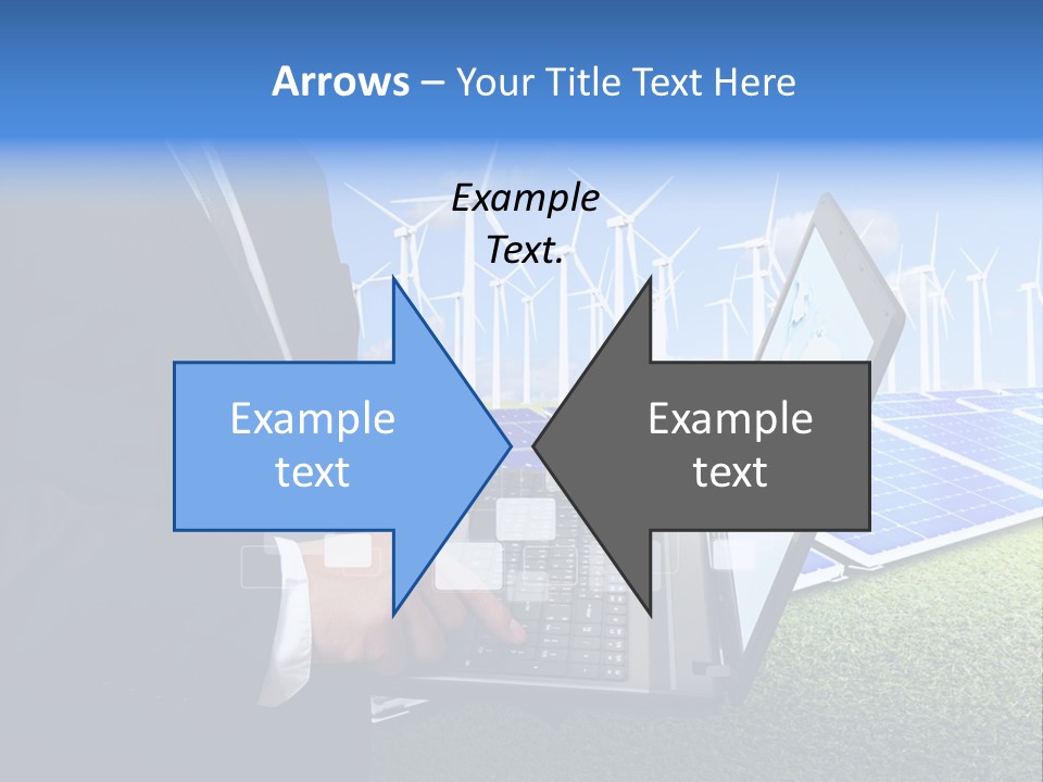 Success Supply Businessman PowerPoint Template