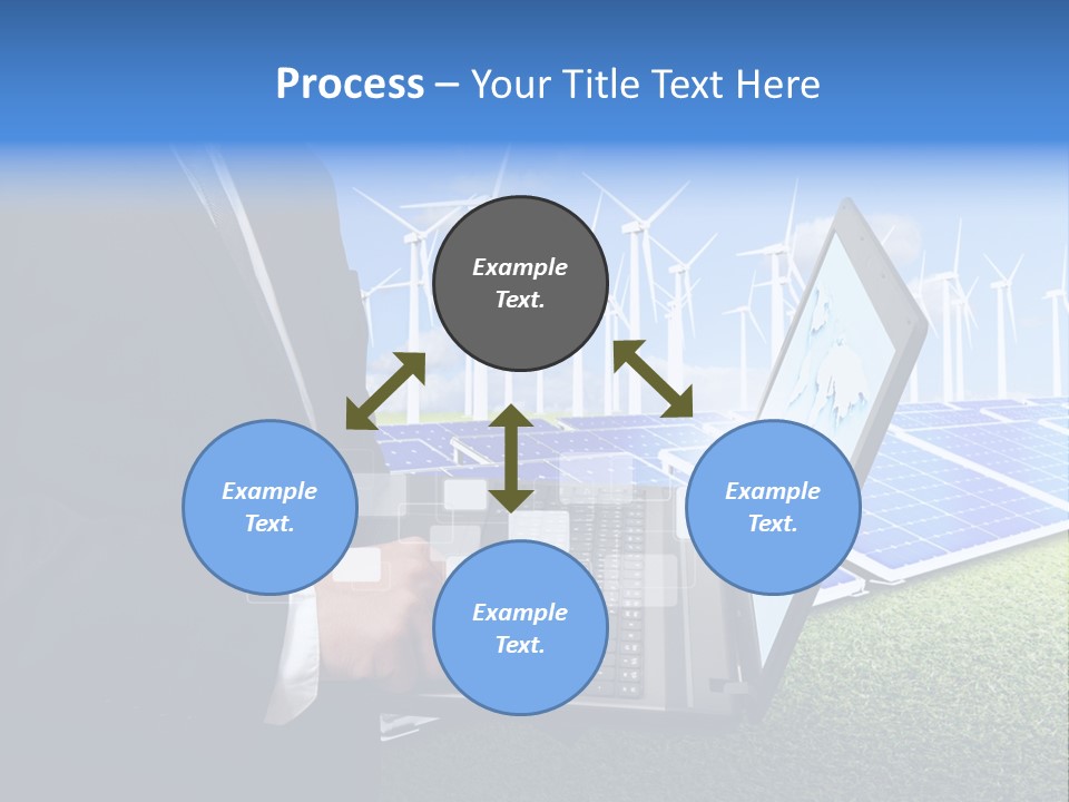 Success Supply Businessman PowerPoint Template