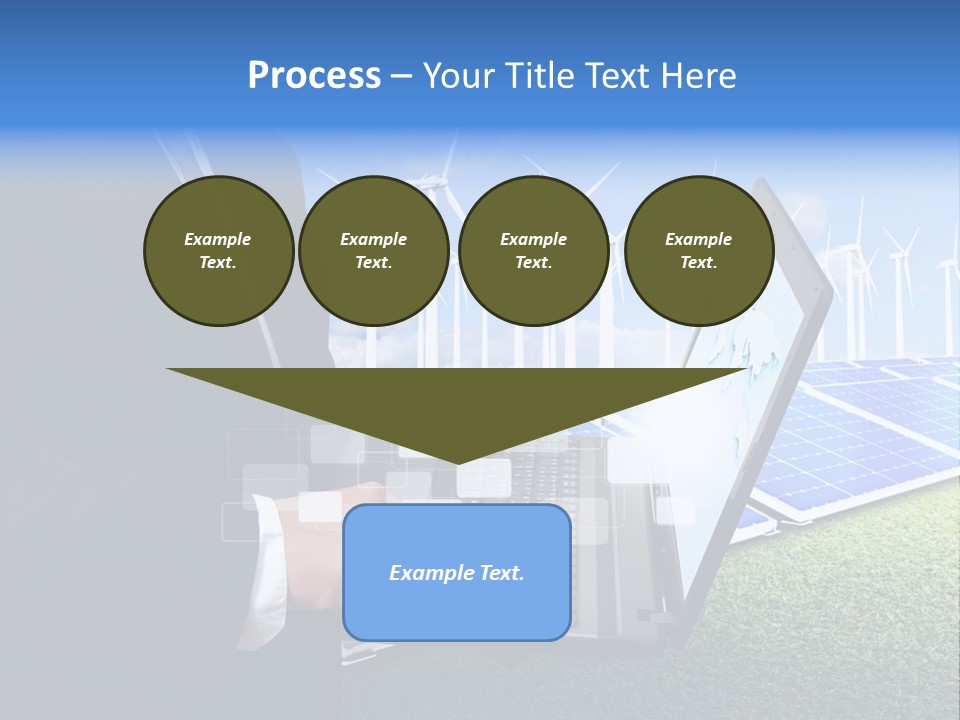 Success Supply Businessman PowerPoint Template