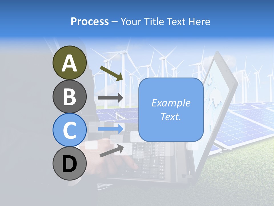 Success Supply Businessman PowerPoint Template