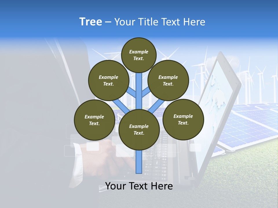 Success Supply Businessman PowerPoint Template