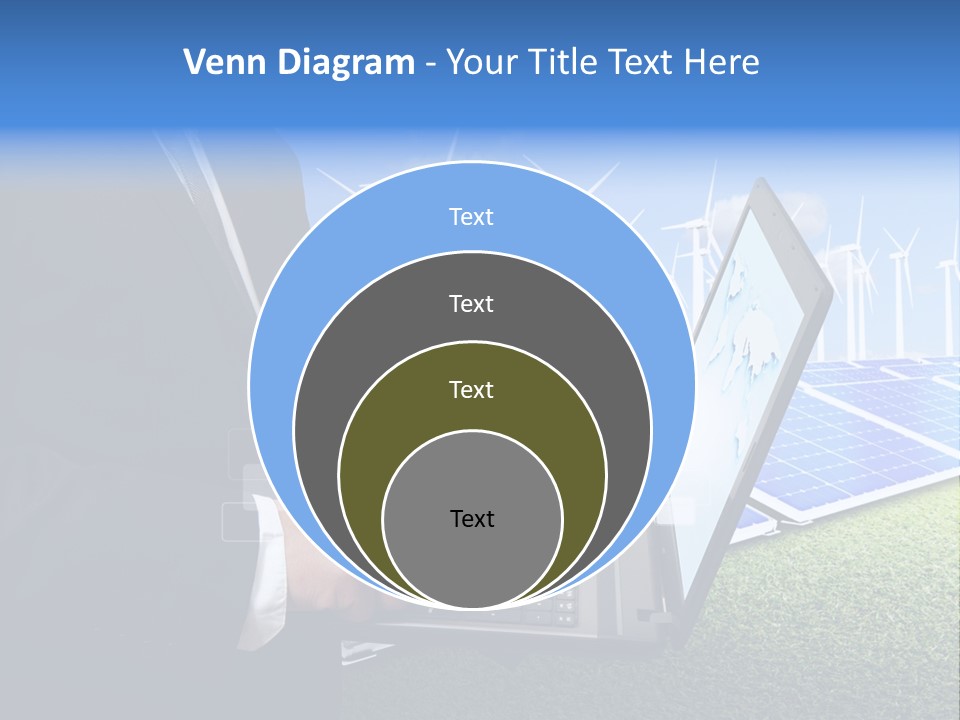 Success Supply Businessman PowerPoint Template