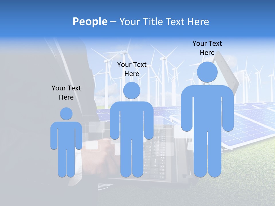 Success Supply Businessman PowerPoint Template