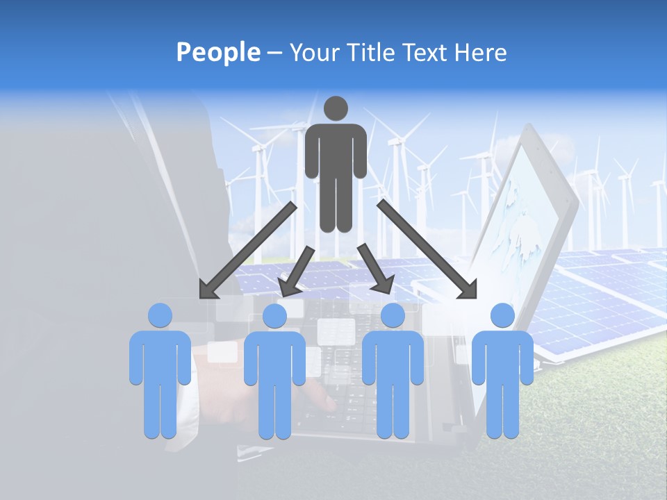 Success Supply Businessman PowerPoint Template