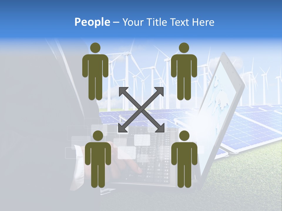 Success Supply Businessman PowerPoint Template