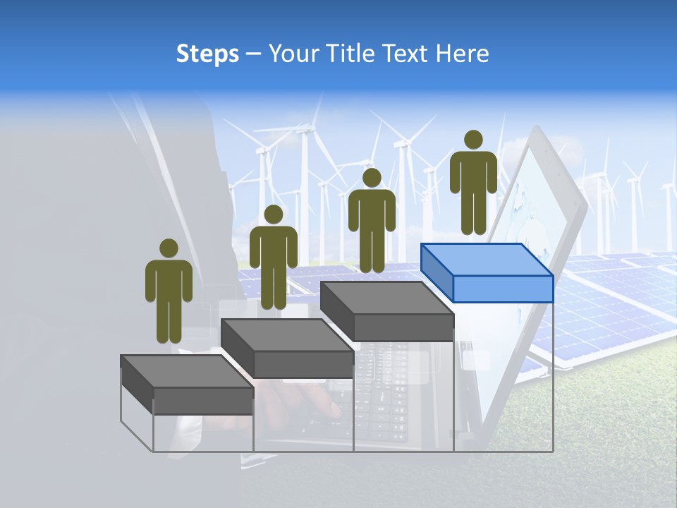 Success Supply Businessman PowerPoint Template