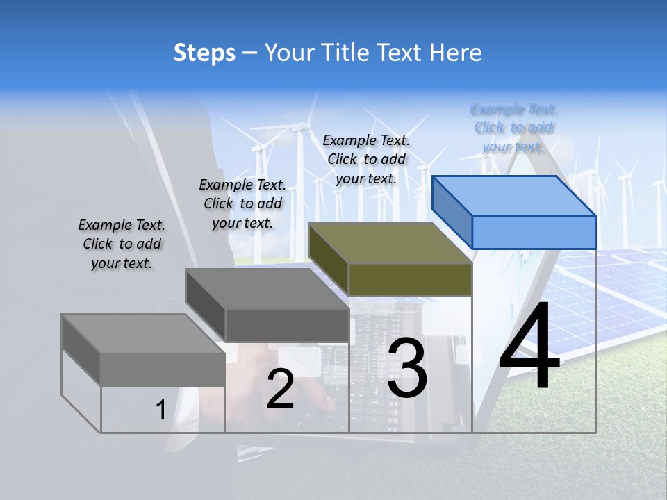 Success Supply Businessman PowerPoint Template
