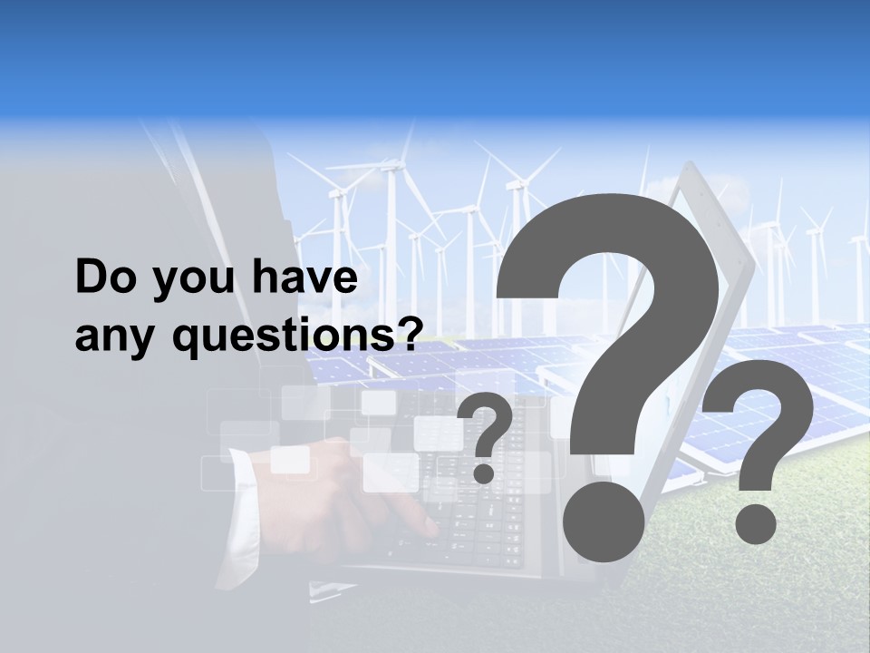 Success Supply Businessman PowerPoint Template