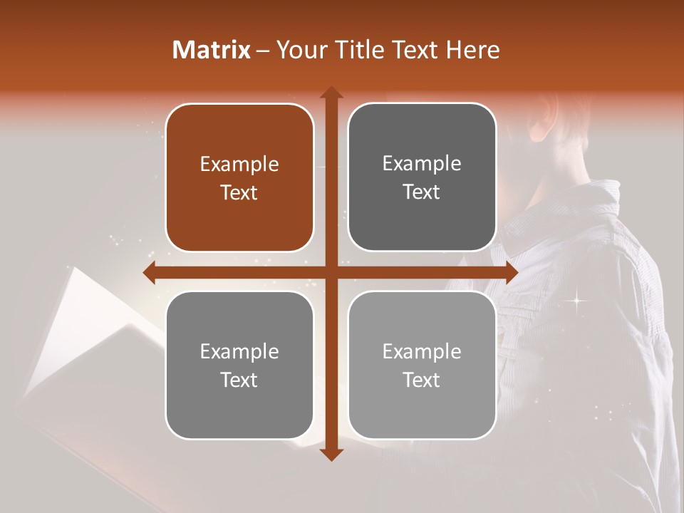 Scared Fairy Cute PowerPoint Template