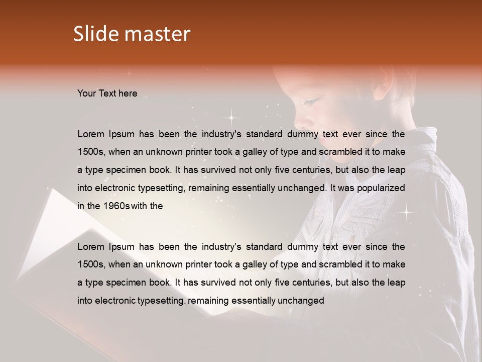 Scared Fairy Cute PowerPoint Template