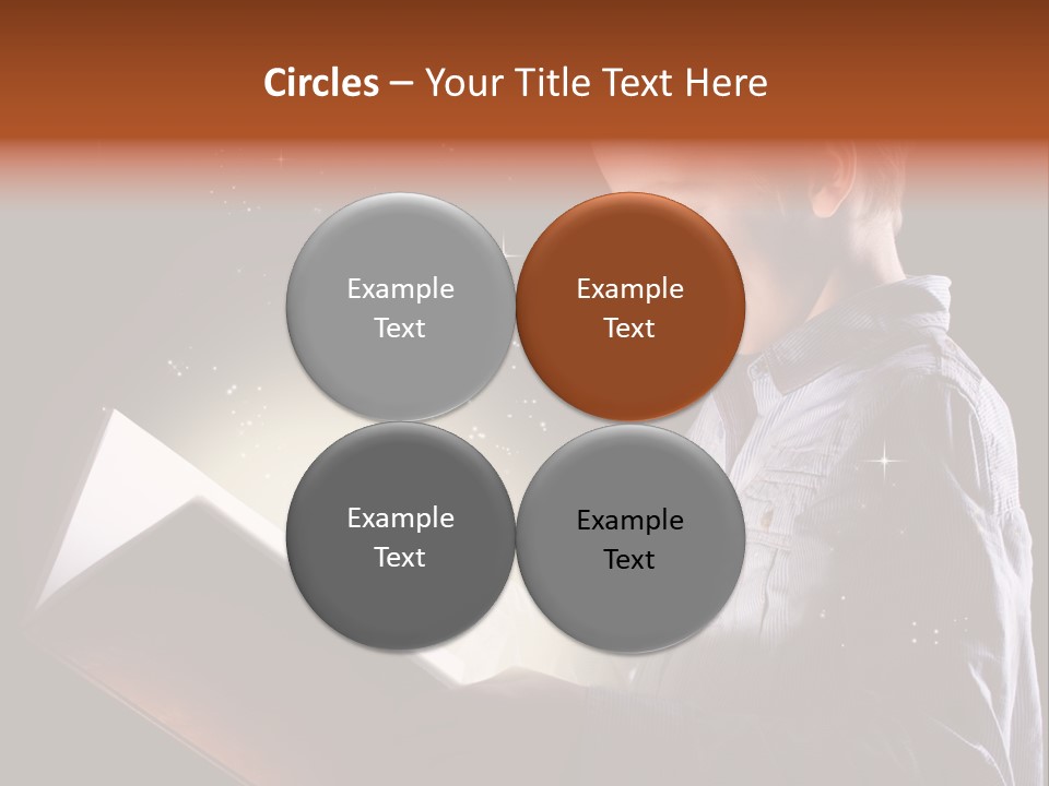 Scared Fairy Cute PowerPoint Template