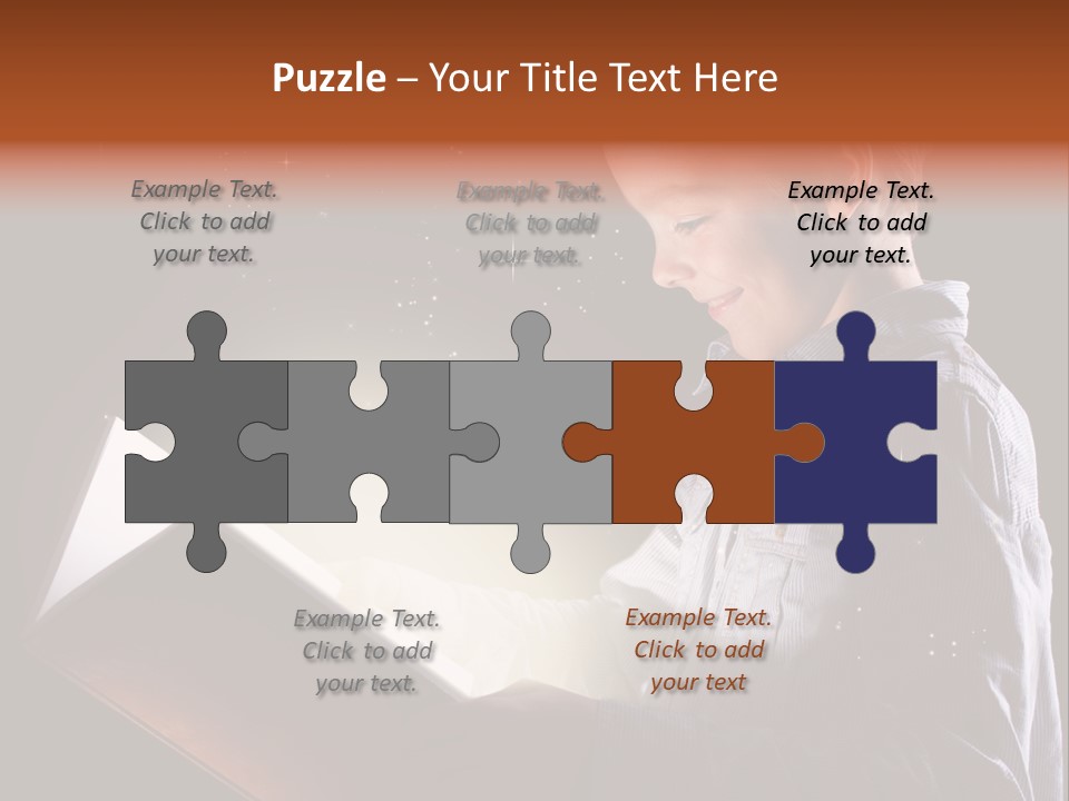 Scared Fairy Cute PowerPoint Template