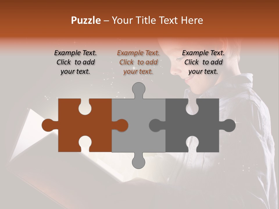 Scared Fairy Cute PowerPoint Template