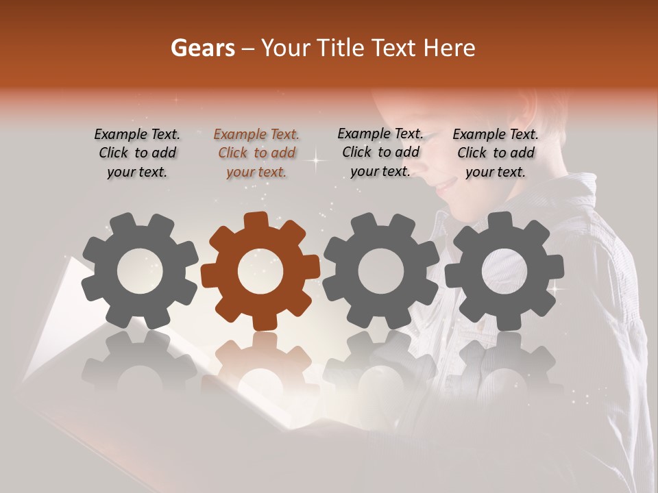 Scared Fairy Cute PowerPoint Template