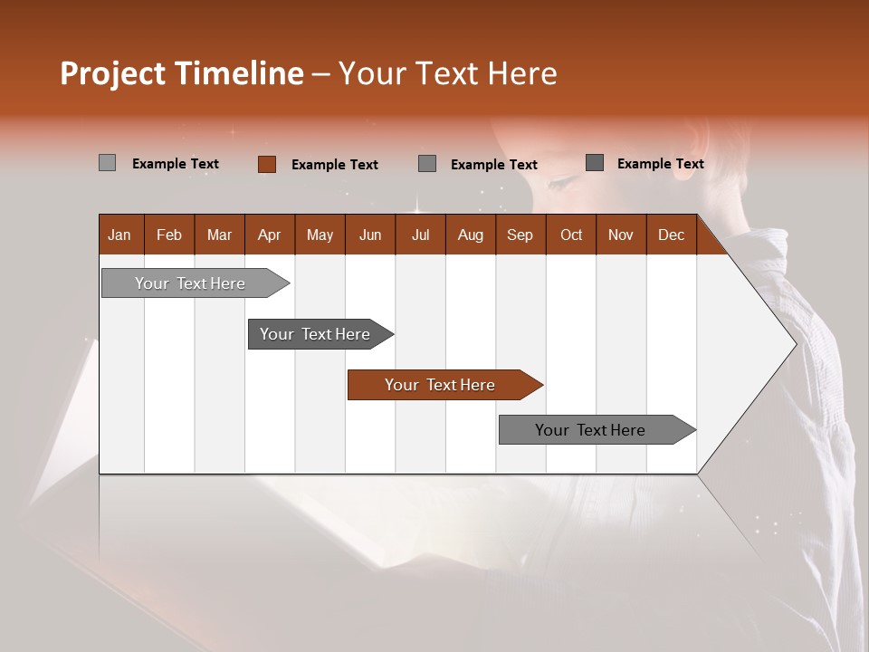 Scared Fairy Cute PowerPoint Template