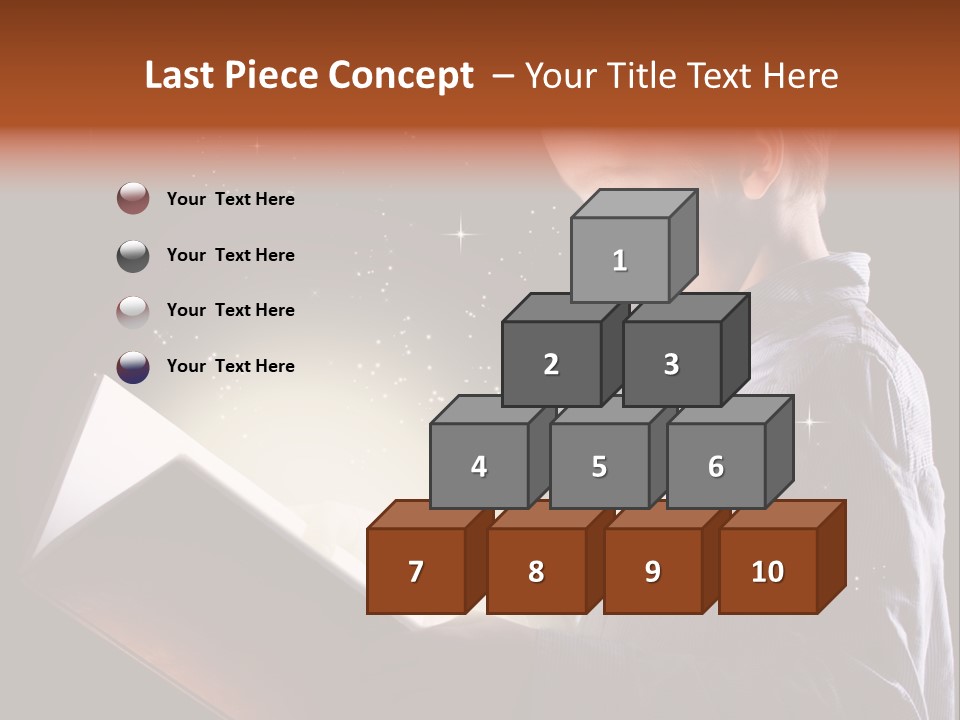 Scared Fairy Cute PowerPoint Template