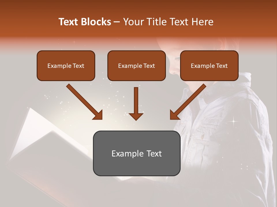 Scared Fairy Cute PowerPoint Template