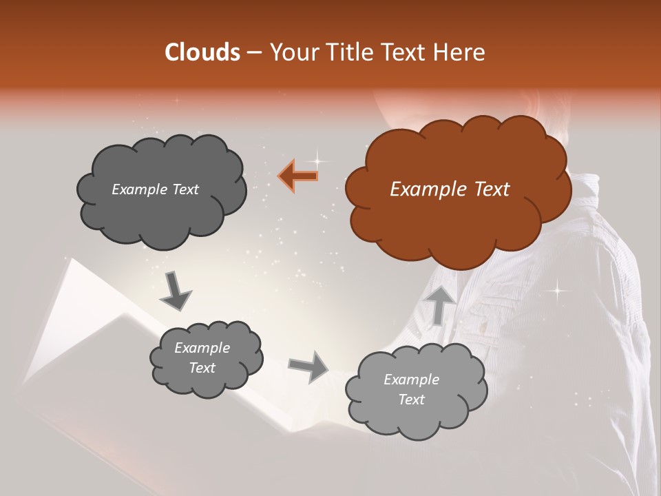 Scared Fairy Cute PowerPoint Template