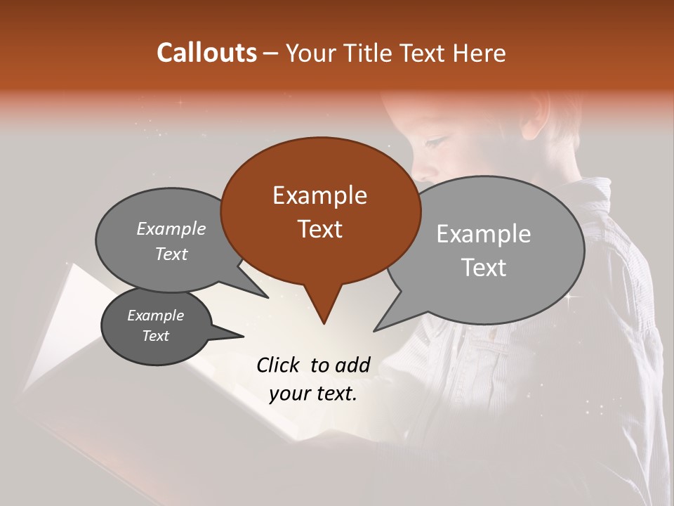 Scared Fairy Cute PowerPoint Template