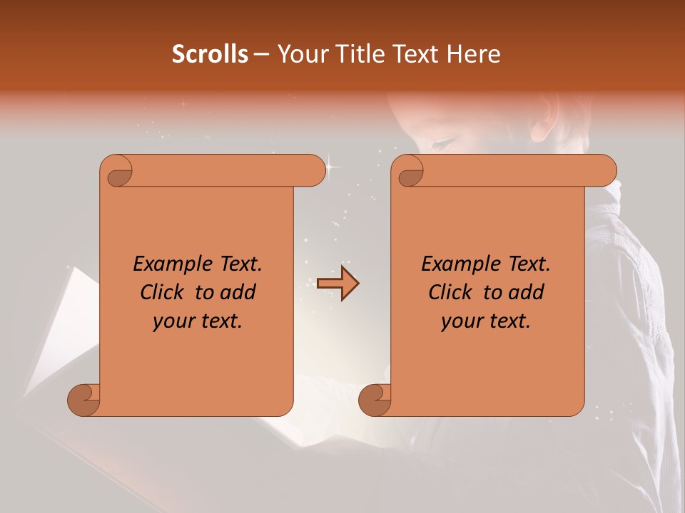 Scared Fairy Cute PowerPoint Template