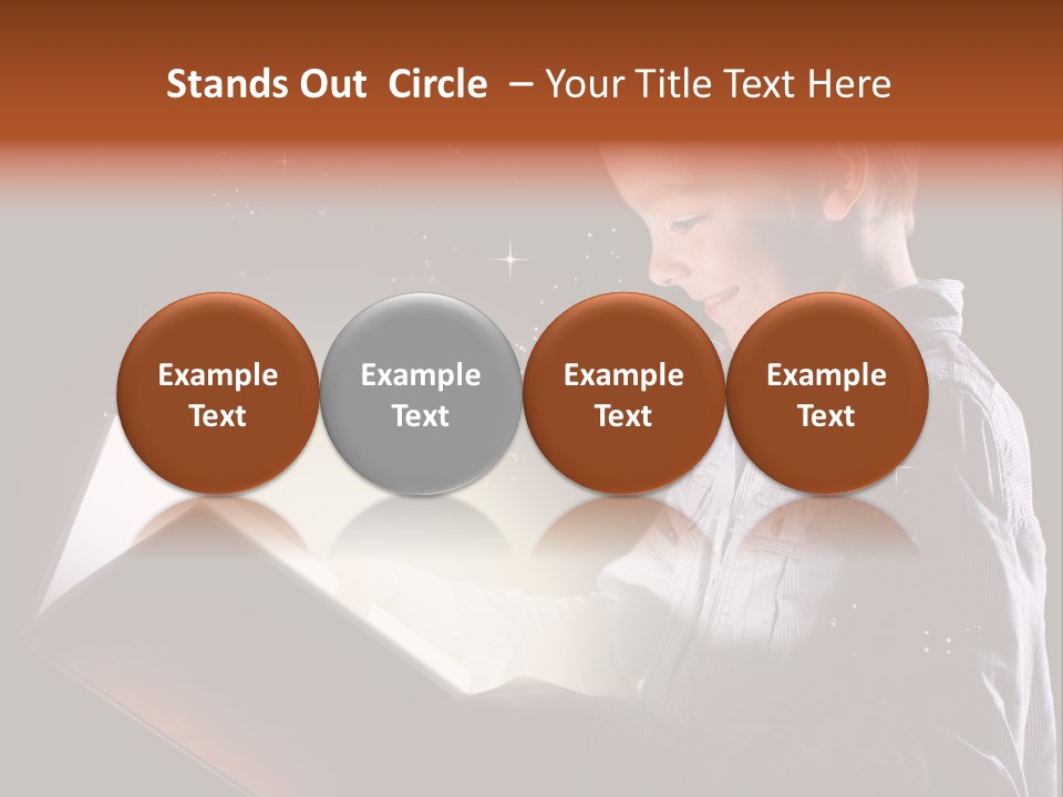 Scared Fairy Cute PowerPoint Template