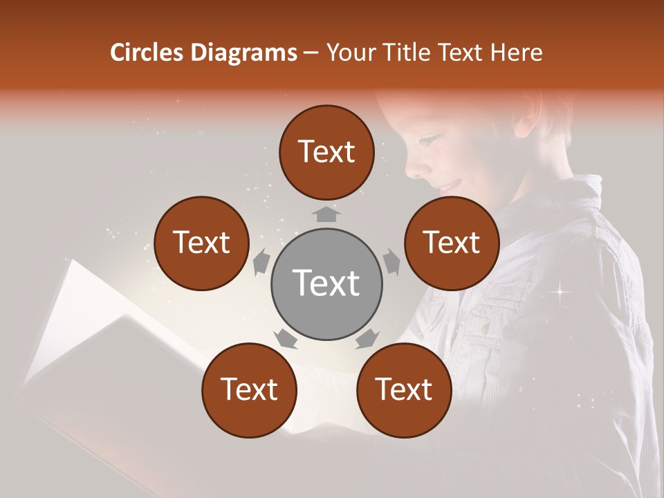 Scared Fairy Cute PowerPoint Template