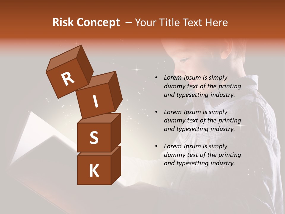 Scared Fairy Cute PowerPoint Template