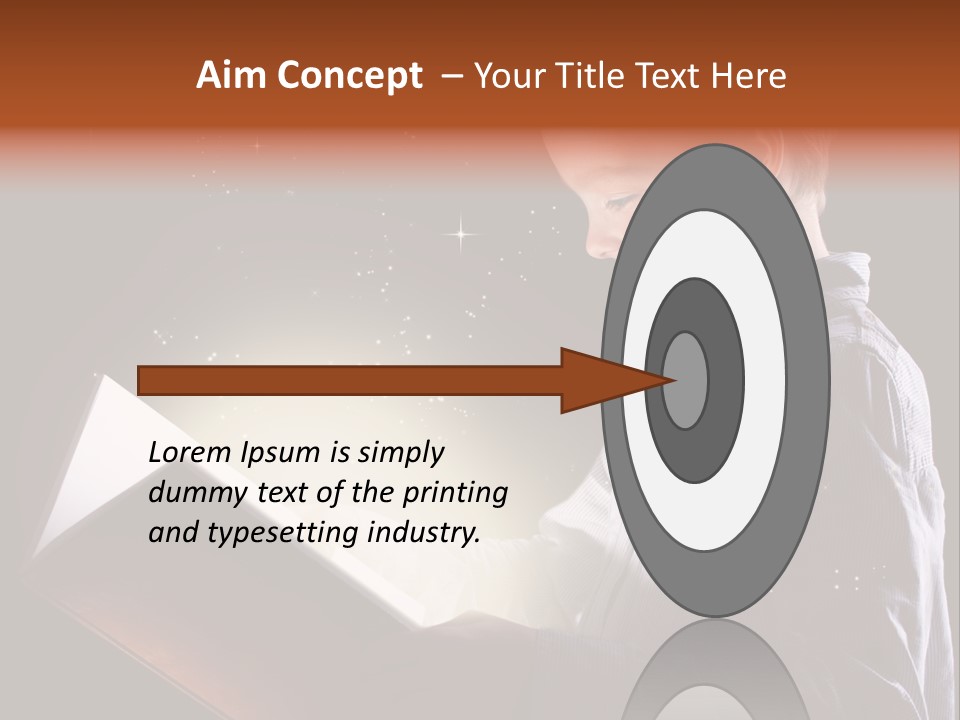 Scared Fairy Cute PowerPoint Template